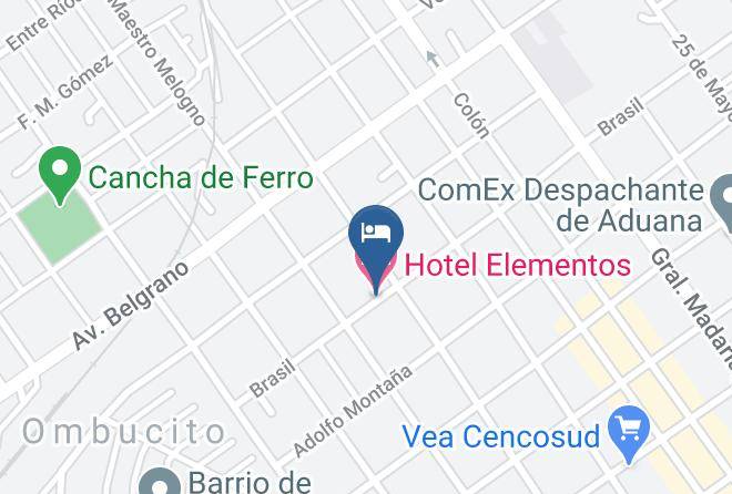 Paso De Los Libres - Hotel Elementos Maps