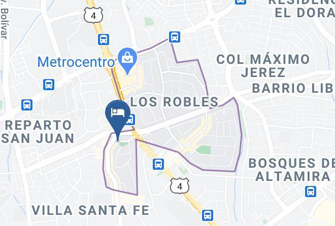 Managua - Elements Hotel Boutique Maps