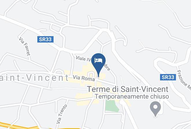 Aosta - Hotel Elena Maps