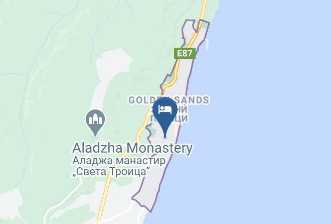 Golden Sands - Hotel Elena Maps