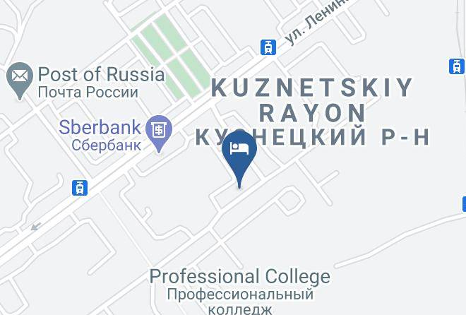 Novokuznetsk - Hotel Elena Maps