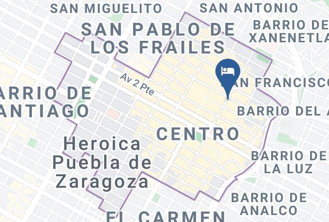 Heroica Puebla De Zaragoza Puebla - Hotel Elena Unico Maps
