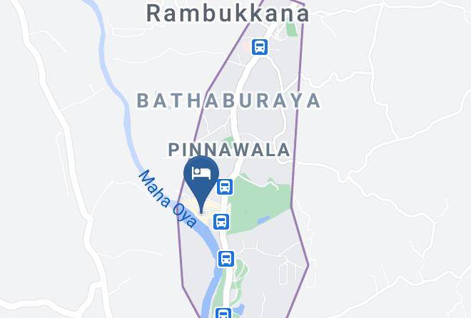 Ratnapura - Hotel Elephant Bay Maps