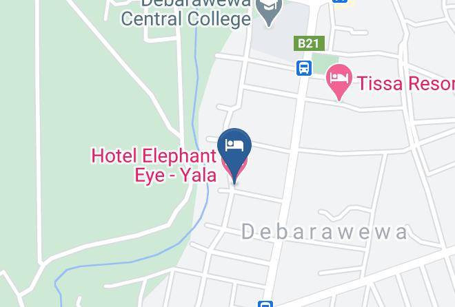 Galle - Hotel Elephant Eye Yala Maps