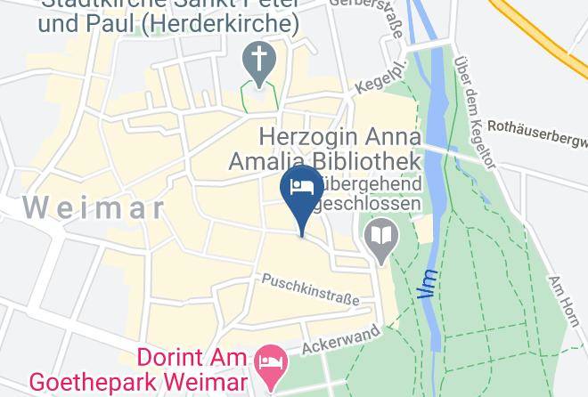 Weimar - Hotel Elephant Weimar Autograph Collection Maps