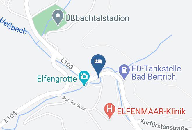 Cochem Zell - Hotel Elfenmuhle Maps