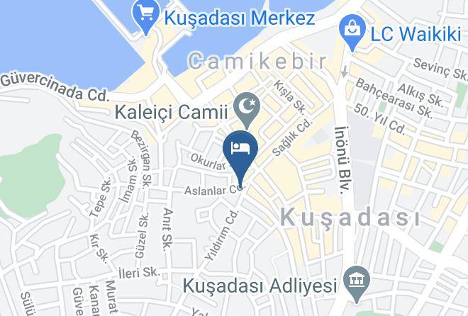 Kusadasi - Hotel Eliada Maps