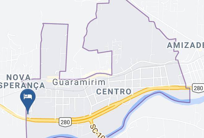 Guaramirim - Hotel Eliana Maps