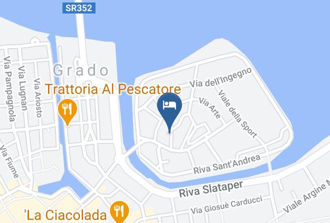 Gorizia - Hotel Eliani Maps