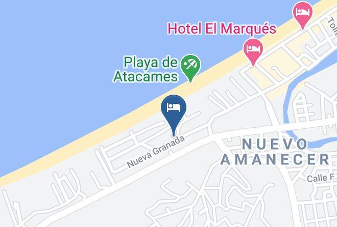 Hotel Elicio's Map