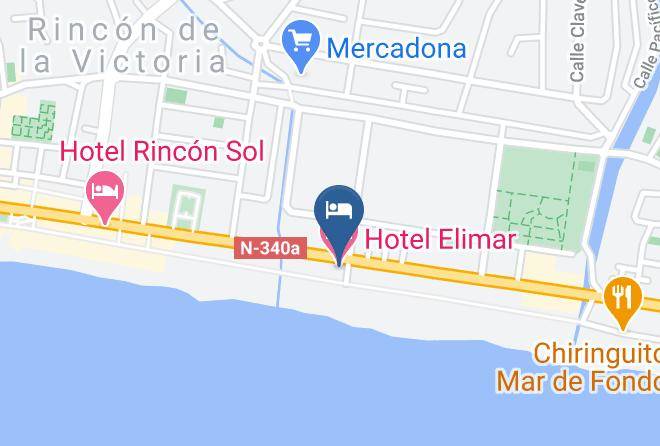 Malaga - Hotel Elimar Maps