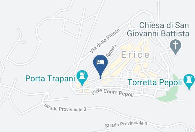 Trapani - Hotel Elimo Maps