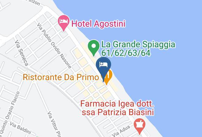 Rimini - Hotel Elios Maps