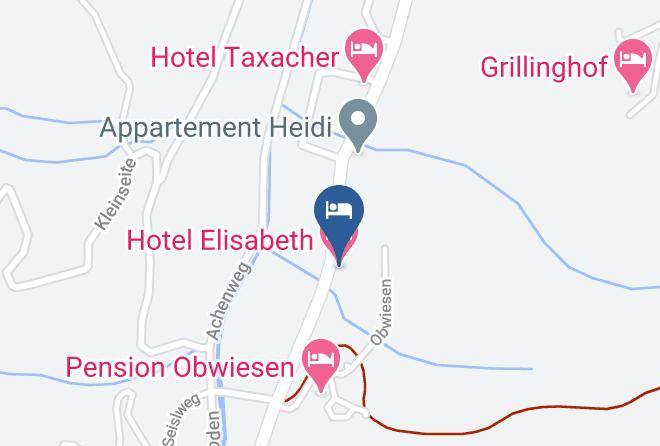 Kitzbuhel - Hotel Elisabeth Maps