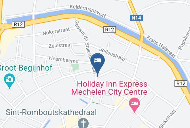 Antwerp - Hotel Elisabeth Maps
