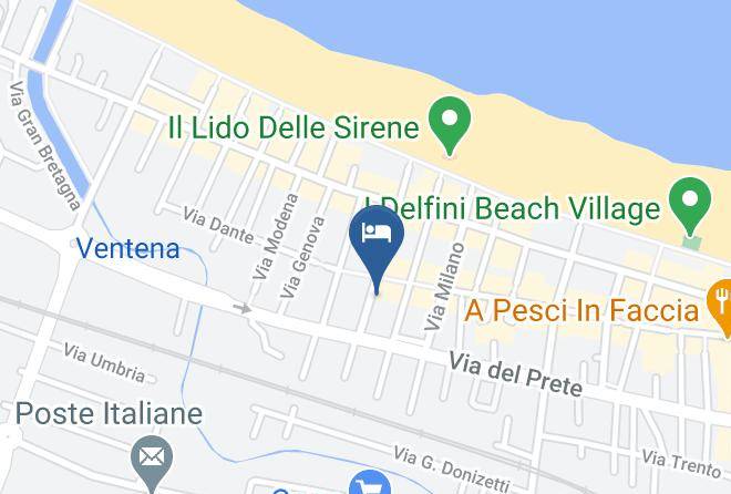 Rimini - Hotel Elisabetta Maps