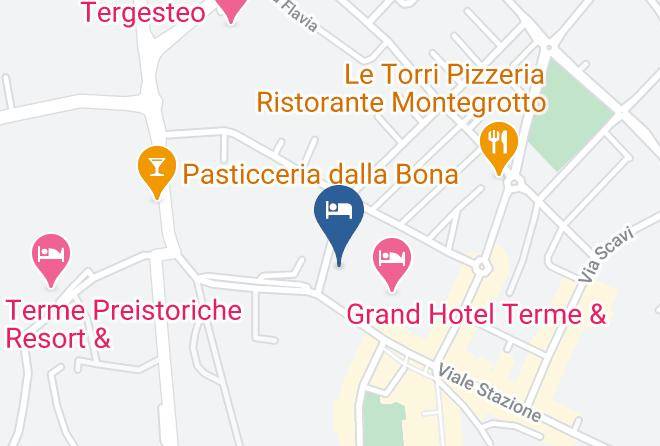 Hotel Eliseo Montegrotto Terme Map