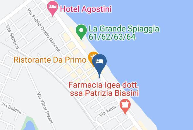 Rimini - Hotel Eliseo Maps