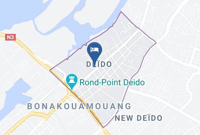 Wouri - Hotel Elissam Douala Maps