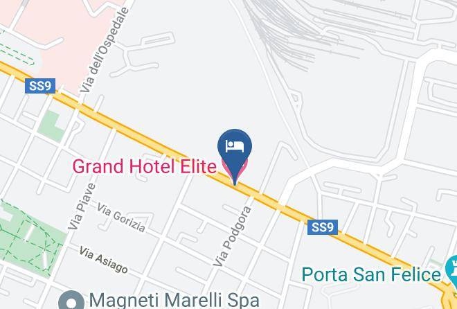 Bologna - Hotel Elite Bolonia Maps