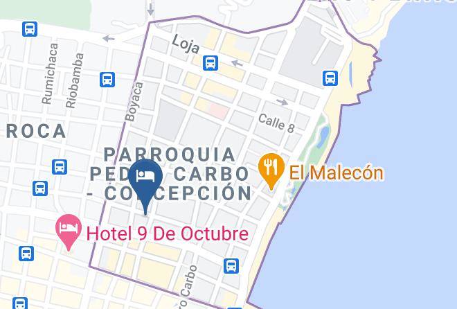 Guayaquil - Hotel Elite Internacional Maps