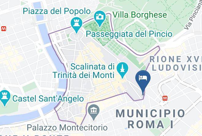 Hotel Elite Roma Map