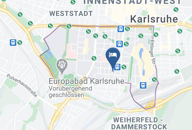Karlsruhe - Hotel Elite Maps