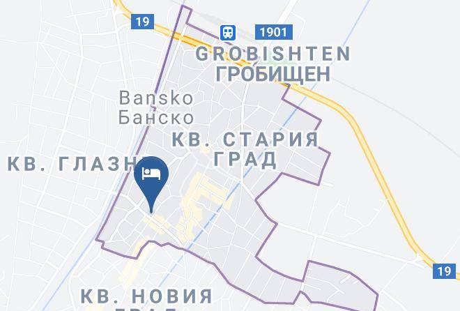 Bansko - Hotel Elitsa Maps