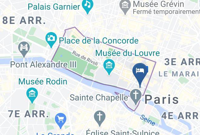 Paris - Hotel Elixir Paris Maps