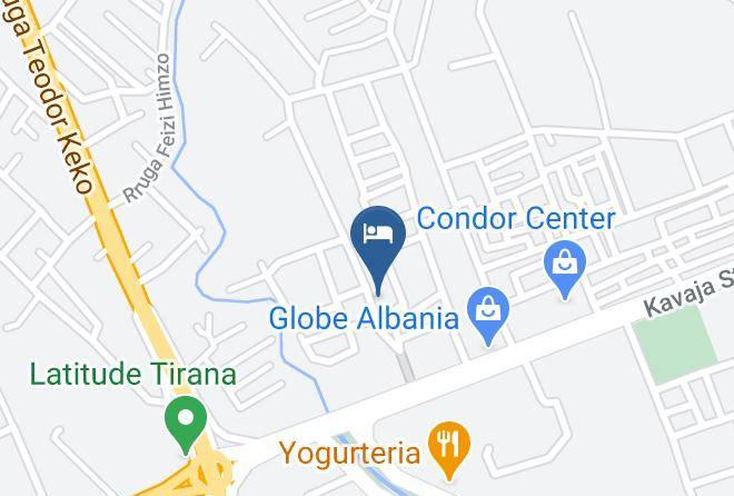 Tirana - Hotel Eliza Maps