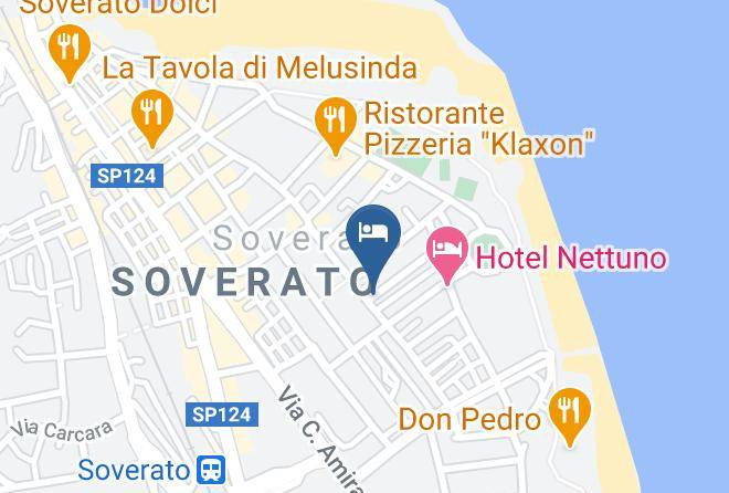 Catanzaro - Hotel Elizabeth Maps