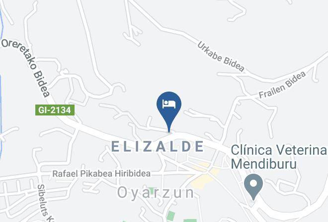 Gipuzkoa - Hotel Elizalde Maps