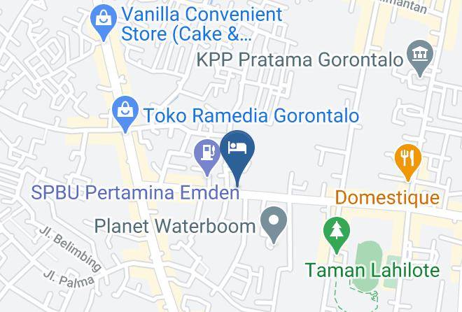 Kota Gorontalo - Hotel Eljie Syariah Gorontalo Maps