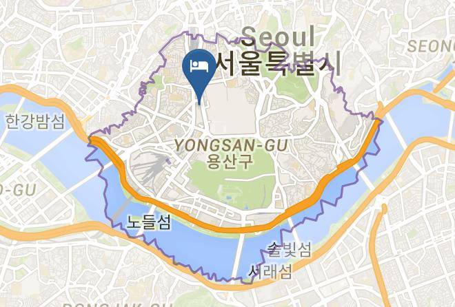 Yongsangu - Hotel Elle Inn Maps