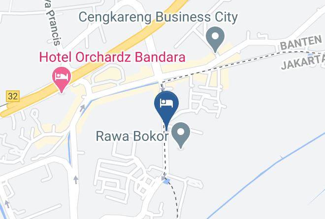 West Jakarta - Hotel Ellia Bandara Maps