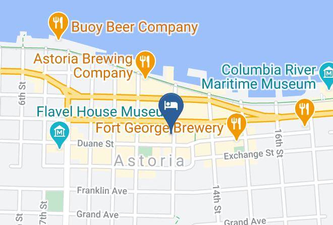 Clatsop - Hotel Elliott Astoria Maps