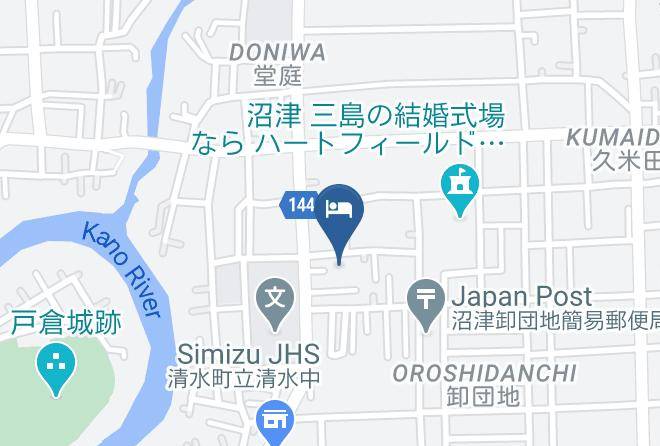 Shimizu Townsunto District - Hotel Elm Regency Maps