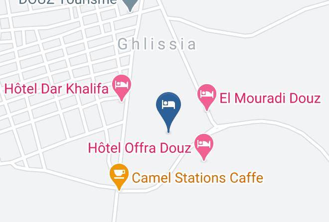 Tunisia - Hotel Elmouradi Maps