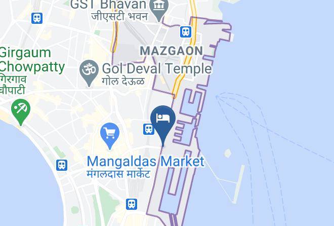 Mumbai - Hotel Elphinstone Annexe Maps