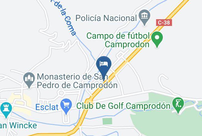 Girona - Hotel Els Avets Maps