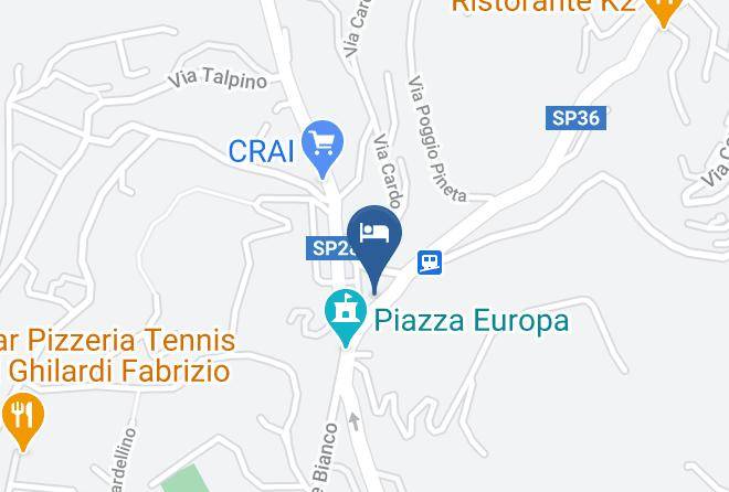 Bergamo - Residence Elvezia Maps
