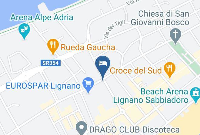Udine - Hotel Elvia Maps