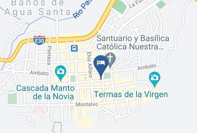 Banos De Agua Santa - Hotel Elvita Spa Maps