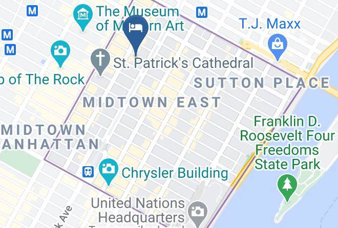 New York - Hotel Elysee By Library Hotel Collection Maps