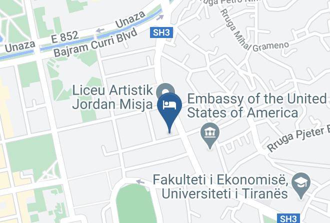 Tirana - Hotel Elysee Tirana Maps