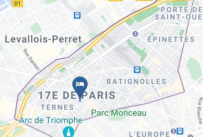 Paris - Hotel Elysees Flaubert Maps