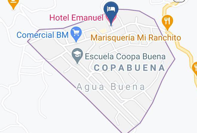 Coto Brus - Hotel Emanuel Maps