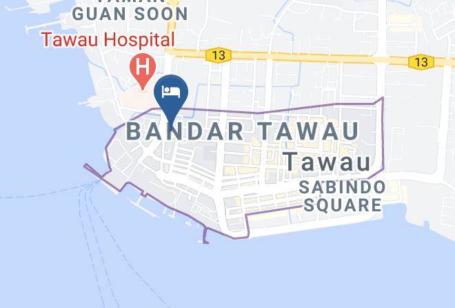 Bahagian Tawau - Hotel Emas Sdn Bhd Maps