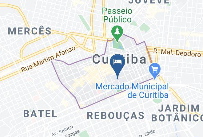Curitiba - Hotel Embaixador De Curitiba Maps