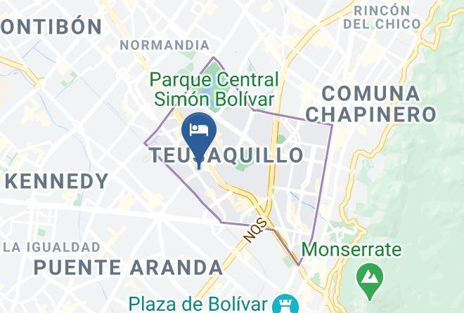 Bogota - Hotel Embajada Maps